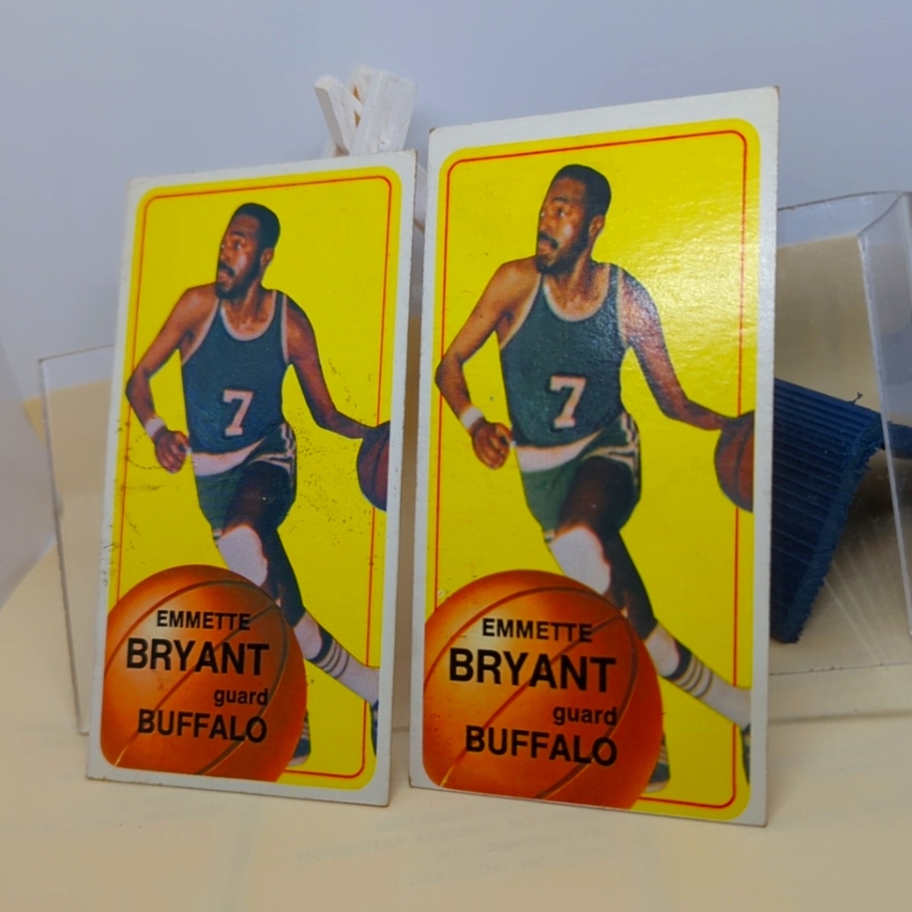 3/$25. 1970-71 Topps 2 Pieces  #116 Emmette Bryant - Buffalo Braves VG